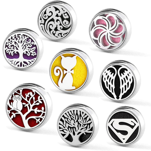 Mini pinzas difusoras de aromaterapia magnéticas de acero inoxidable, aceite esencial, ventilación desodorante, gemelos de moda, Clips de corbata - Product Image 5