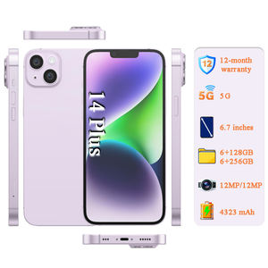 Teléfonos Móviles Originales Desbloqueados 14 <span class=keywords><strong>Plus</strong></span> 128GB [Cámara de 12MP] Versión Global Smartphone 5G Calidad A+ - Product Image 1