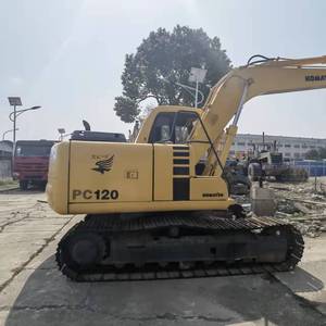 Imported Used Komatsu PC120 Excavator 29 Ton 1.7m Bucket Capacity Moderate Size Easy Transportation Between Job Sites - Product Image 3