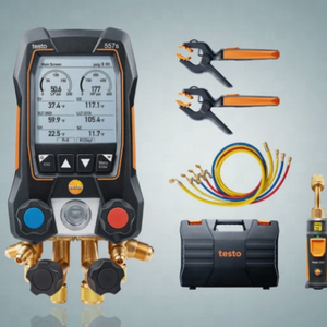 ชุดวัดความดันดิจิตอลอัจฉริยะ Testo 557s พร้อมหัววัดอุณหภูมิแบบไร้สาย ความแม่นยำสูง รับประกัน 1 ปี - Product Image 1