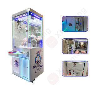 מיני מטבע המופעל טופר מכונת קרש בובה לוכד משחק ארקייד משחק ארקייד עם מקבל הצעת חוק - Product Image 4