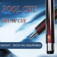 OKHEALING Profesyonel 147cm Karbon Fiber Bilardo Istakası 12.5mm Deri Uçlu İki Parçalı Turnuva Yarışması İçin Bilardo Sopası