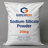 Silicate de sodium solide en morceaux, verre de sodium à faible module 2.0, haute alcalinité pour la fabrication de détergents