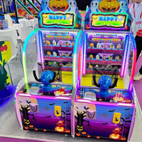 Machine de jeu à monnayeur de tir de balles en métal pour enfants, jeu de tir de balles Happy Adventure, machine de divertissement à vendre