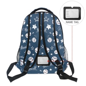 Custom Print <b>Large</b> Capacity Comfortable Sports Student Team <b>Backpack</b> Outdoor Basketball <b>School</b> Use Gym Style <b>Backpacks</b> - Product Image 6