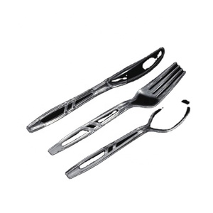 Couverts jetables Fuling <span class=keywords><strong>PS</strong></span>/PP/PLA Kits de couteaux, fourchettes et cuillères à café lourds - Product Image 2