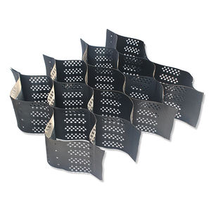 Premium HDPE Geocells Terram Passerelle lisse Murs de soutènement extérieurs Modèle 3D Capacité de conception Durable PE Pentes raides ASTM - Product Image 6