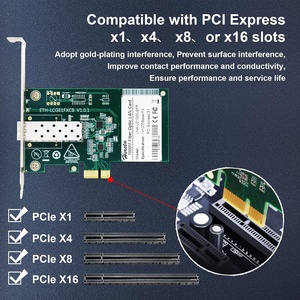Adaptador de Red de Fibra Óptica PCIe X1 LNK-LC1000-SFP para <span class=keywords><strong>Windows</strong></span> 11/10/8/7/Vista/XP y <span class=keywords><strong>Server</strong></span> 2003/<span class=keywords><strong>2008</strong></span> <span class=keywords><strong>R2</strong></span>/Linux PC/Servidores - Product Image 4