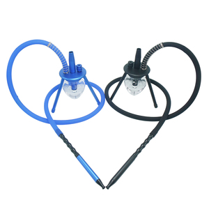 Cachimba Clásica Pequeña de Vidrio en Oferta, Nuevo Diseño con Base de Aluminio y Cachimba Triangular, <span class=keywords><strong>Cachimbas</strong></span> Clásicas al por Mayor - Product Image 4