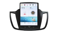 Écran vertical de navigation GPS pour voiture Android 11 de 10,4 pouces pour Ford Kuga 2 Escape 3 2013-2017 Autoradio Stéréo Lecteur multimédia