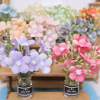 Accessoires de maison de poupée en gros d'usine, miniatures, mini fleurs, modèles décoratifs