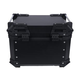 <span class=keywords><strong>Top</strong></span> <span class=keywords><strong>Case</strong></span> de Moto en Aluminium Noir de Qualité Supérieure Anti-Corrosion pour Moto <span class=keywords><strong>Électrique</strong></span> - Product Image 4