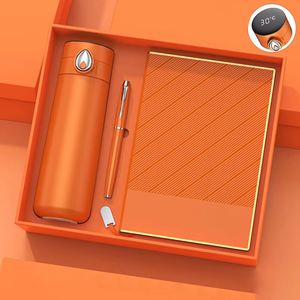 Set de Regalo Personalizable de Lujo para Empresas, Cuaderno, Termo, Bolígrafo y Botella, para el Día del Padre y Graduación, Venta al Por Mayor - Product Image 5