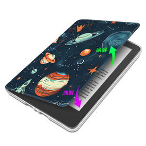 Funda <span class=keywords><strong>de</strong></span> diseño personalizada para Kindle Paperwhite 12/11/10th funda trasera rígida funda protectora <span class=keywords><strong>de</strong></span> cuero PU con tapa para KPW6543 - Product Image 2