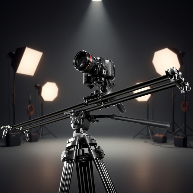 Jianmei S6 80CM Motorized Camera Slider Portable Slide Rail for Camera Professional with 3D PTZ
