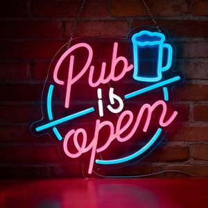 ป้ายสัญลักษณ์รูปขวดเบียร์สำหรับใช้ในบาร์คลับงานกลางคืนทำโลโก้ตามสั่งแบบไฟนีออนสำหรับเป็นของขวัญโฆษณา - Product Image 1