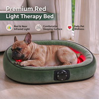 Lit de thérapie par lumière rouge premium 660nm 850nm LED pour la relaxation à domicile des bouledogues français, des corgis, des chiens et des chats