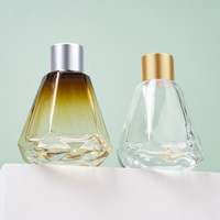 Vente en gros de flacons diffuseurs de parfum en verre élégants de 50 ml avec emballage cadeau de luxe pour l'aromathérapie