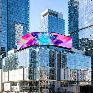 Outdoor IP65 Waterproof 4K P2.976 LED <b>Display</b> Screen Silver Die-Cast Aluminum Cabinet Sunlight Readable Fixed Installation - Product Image 6