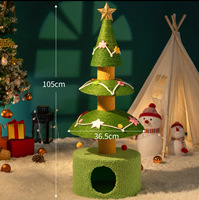 Chat griffoir Cactus forme d'arbre de Noël avec des cordes en sisal naturel chat griffoir arbre à chat en gros