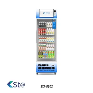 Tự động nước trái cây tươi Máy bán hàng tự động thang máy lạnh tươi salad vend máy