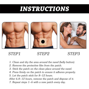 <span class=keywords><strong>EELHOE</strong></span> 6 Parches para la Próstata Masculina, Cuidado Corporal Masculino, Producto para la Próstata, Alivio del Picor, Cuidado de la Salud Masculina, Parche Umbilical - Product Image 6