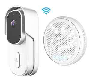 Interphone bidirectionnel Appel vidéo à distance 128 Go Stockage en nuage Détection de mouvement PIR Notifications push Batterie 5200mAh Vue à 100 degrés - Product Image 4