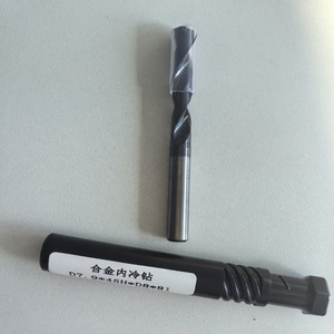 Valax Carbide Coolant thru khoan d7.9x45hx8 lõi rắn thép làm mát nội bộ CNC phay Máy khoan bit Cooper lớp phủ - Product Image 6