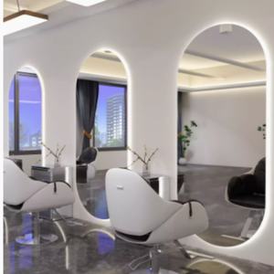 Espejo de Cuerpo Entero con Retroiluminación LED Grande, Espejo de Belleza para Salón de Belleza y Barbería - Product Image 5