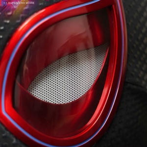 <span class=keywords><strong>Maschera</strong></span> <span class=keywords><strong>di</strong></span> Spider-Man in Resina con Occhi Elettrici USB, Movibili e Lampeggianti, per Halloween - Product Image 4