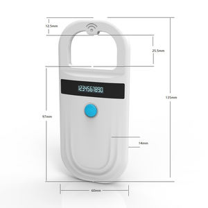 Lecteur RFID portable et étanche pour bétail - Scanner portable Bluetooth/USB pour étiquettes d'oreille de porc - Product Image 5