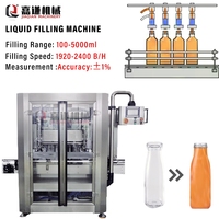 Machine automatique de remplissage et de capsulage d'emballage de pot épais de compote de chutneys de yaourt