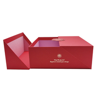 Boîte en carton recyclable avec logo personnalisé, emballage en papier pliable, boîte cadeau magnétique pour l'emballage de cadeaux