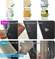 Protections d'angle en plastique pour protéger les coins des murs, autocollantes, faciles à installer, adaptées aux murs en carrelage, aux murs peints au latex, 40 mm