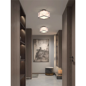 Lámpara de techo Restaurante Ding Room Teahouse Living and Shop Candelabro Pasillo Hotel Estilo chino de gama alta - Product Image 3