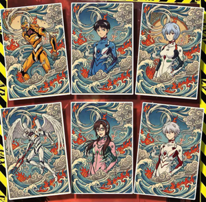 Nuevas Tarjetas de Arte de Neon Genesis Evangelion, Asuka Ayanami Rei, Papel de Anime a Color, Juguete Coleccionable para Niños, Regalo - Product Image 4