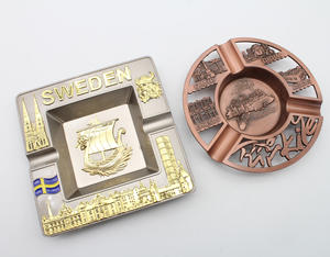 Cenicero de Cobre Metálico 3D Grabado con Diseño de Turquía, Izmir, Didim, Kusadasi, Efezus, para Cigarrillos, Souvenir de Turquía, Económico - Product Image 5