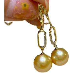 Accessoires en argent S925 pour la création de bijoux, plateau vide pour boucles d'oreilles avec perles rondes de 8 à 12 mm, crochet d'oreille tendance 21282 pour boucles d'oreilles élégantes - Product Image 5