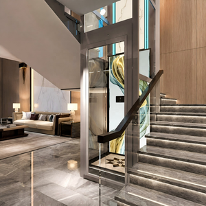 Ascenseur panoramique extérieur en verre <span class=keywords><strong>pour</strong></span> maison à 3 étages, élévateur extérieur <span class=keywords><strong>pour</strong></span> maison à 4 étages, <span class=keywords><strong>prix</strong></span> de l'ascenseur résidentiel extérieur - Product Image 2