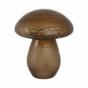 Scultura di Fungo in Vetro, Statuetta Intagliata per Arredamento Casa, Decorazione per Scaffali e Tavolini da Salotto - Product Image 2