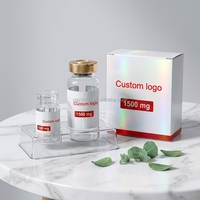 Boîte et étiquette d'emballage personnalisées VS-259 pour flacon de 3 ml, étiquette et boîte pour flacon de 3 ml