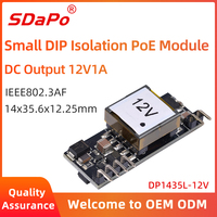 Module PoE PD SDaPo DP1435L, sortie 12V1A, module Ethernet, norme IEEE802.3af, isolation haute tension 1500V, carte PCBA