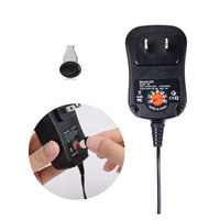 12W Multi Chargeur 12V9V7. 5V6V5V4. 5V3V avec Six pointe DC pour LA lumière MENÉE/Appareil Ménager