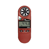 Anemómetro Portátil Kestrel, Medidor Meteorológico de Bolsillo con Rango de Velocidad del Viento de 118-7,874 Ft/min y Precisión de 0.9F
