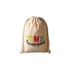 Sacs à cordon en lin/jute/toile/coton recyclables et biologiques pour bijoux - Product Image 1