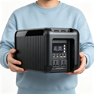 เครื่องกำเนิดไฟฟ้าพลังงานแสงอาทิตย์แบบพกพา สถานีพลังงานแสงอาทิตย์ 300w สถานีพลังงานสำรองแบบพกพา ธนาคารพลังงานแสงอาทิตย์สำหรับบ้าน 220v/110v SUPSRSAFE - Product Image 1