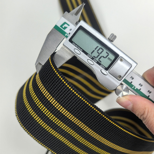 Bền Chuyên Nghiệp Cao Su <span class=keywords><strong>PP</strong></span> Webbing Dây Đeo 70Mm Đen Sofa Vành Đai Đàn Hồi Cho Ghế Sofa Ghế Ghế Trong Nhà Đồ Nội Thất Khác Phụ Kiện - Product Image 5