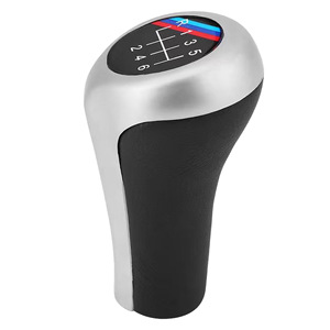 Silver Gear <b>Shift</b> <b>Knob</b> Head For BMW Manual Transmission 6 Speed Aluminum Alloy Ergonomic Design - Product Image 1