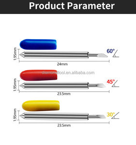 Taglierine per plotter in vinile Roland graphtec di alta qualità da 30, 45, 60 gradi - Product Image 2