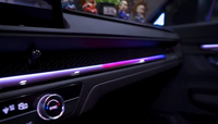 Lumière ambiante de haute qualité, ombre dynamique, adaptée à Honda CRV 2023-2024, lumières ambiante colorées, automobile, 64 couleurs LED